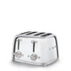 Smeg Broodrooster 4x4 'Steel' TSF03SSEU