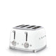 Smeg Broodrooster 4x4 'Wit' TSF03WHEU