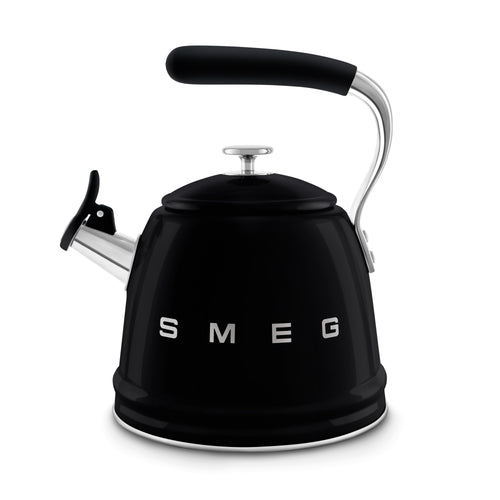 SMEG Fluitketel 2,3L 'Zwart' WKF01BL