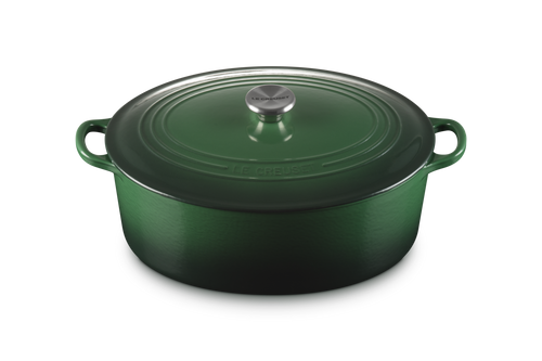 Le Creuset Braadpan Ovaal Tradition 'Juniper' Ø31cm / 6.3L