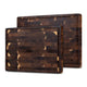 SOPHIOR Snijplankenset Acacia met Sapgeul en Handvaten – 42×35×2,5 cm & 35×25×2,5 cm