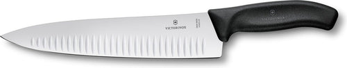 Victorinox Koksmes met kuiltjes 25cm 'Swiss Classic Zwart'