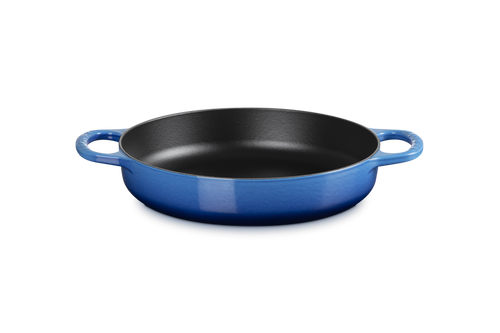 Le Creuset Hapjespan Twee handgrepen 'Azure' Ø28cm / 3.2L