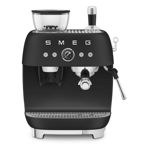Smeg Espresso Koffiemachine 'Mat Zwart' EGF03BLMEU