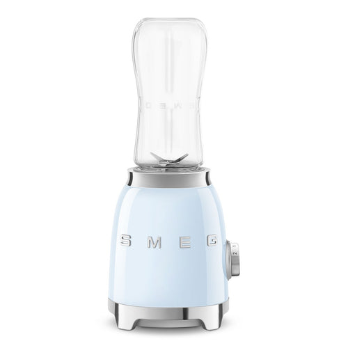 Smeg Personal blender 0,6L + 1 to-go fles 'Pastelblauw' PBF00PBEU