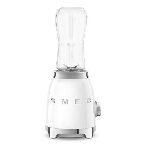 Smeg Personal blender 0,6L + 1 to-go fles 'Wit' PBF00WHEU