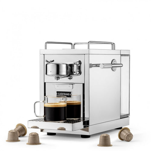 Sjöstrand Capsulemachine 'The Original Steel 2.0'