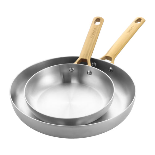 Greenpan Koekenpannenset RVS 20/28cm 'Padova Reserve'
