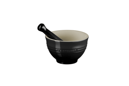 Le Creuset Vijzel & stamper 0,3L 'Ebbenzwart'