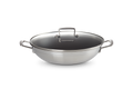 Le Creuset Wok Ø30cm / 4.3L RVS met PFTE Anti-aanbaklaag
