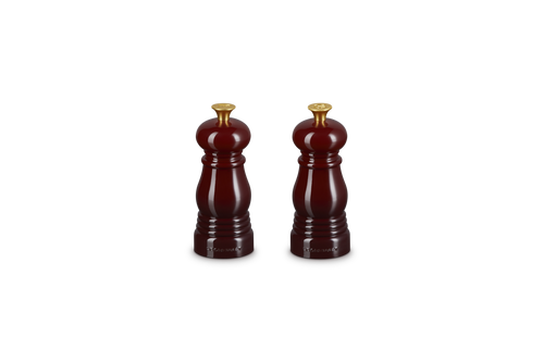 Le Creuset Peper- en Zoutmolen Small 2st. 'Garnet'