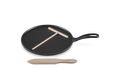 Le Creuset Pannenkoekenpan Gietijzer 'Mat Zwart' Ø27cm