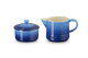Le Creuset Melk- en Suikerset Signature 'Azure'