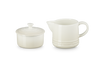 Le Creuset Melk- en Suikerset Signature 'Meringue'