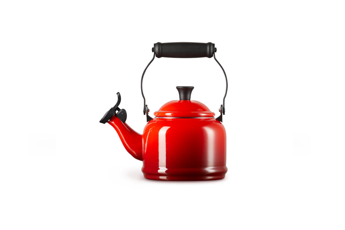 Le Creuset Fluitketel 1.1L Demi 'Kersenrood'