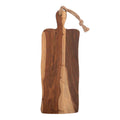 Bowls and Dishes Pure Rose Wood Serveerplank rustiek met handvat 49 cm