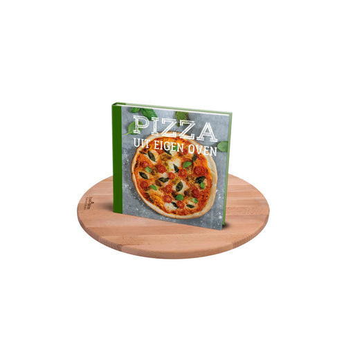 Bowls and Dishes Set - Puur Hout Pizzaplank PH1133 + Pizza uit eigen oven