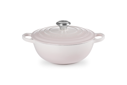 Le Creuset Marmite Braadpan Signature 'Shell Pink' Ø24cm / 3.1L