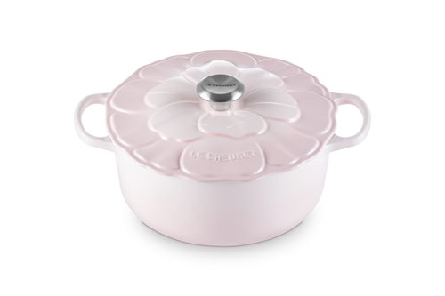 Le Creuset Braadpan Signature Ø26cm / 5.3L 'Shell Pink Bloesem'
