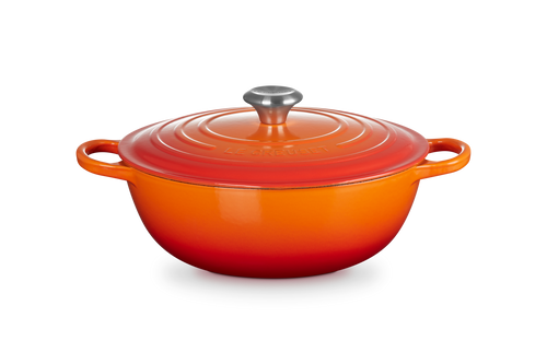 Le Creuset Marmite Signature Ø28cm / 4.9L 'Oranjerood'