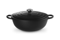 Le Creuset Marmite Signature Ø28cm / 4.9L 'Mat Zwart '