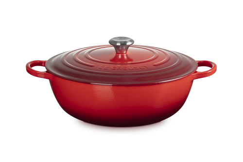 Le Creuset Marmite Signature Ø28cm / 4.9L 'Kersenrood'
