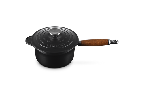 Le Creuset Steelpan Signature Ø18cm / 1.8L 'Mat Zwart'