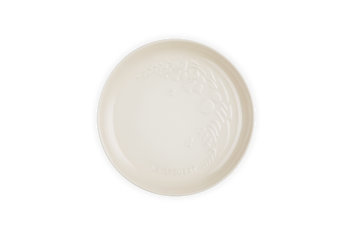 Le Creuset Ontbijtbord Jardin 22cm 'Meringue'