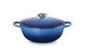 Le Creuset Marmite Braadpan Signature 'Azure' Ø26cm / 4.1L