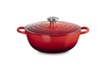 Le Creuset Marmite Braadpan Signature 'Kersenrood' Ø26cm / 4.1L