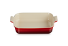 Le Creuset Ovenschaal Rechthoekig 'Kersenrood'
