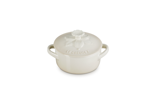 Le Creuset Mini-Braadpan Jardin Ø10cm / 0,25L 'Meringue'