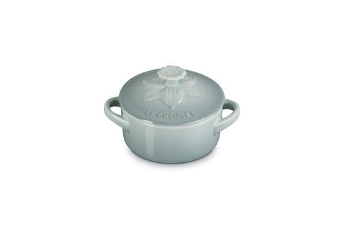 Le Creuset Mini-Braadpan Jardin Ø10cm / 0,25L 'Sea Salt'