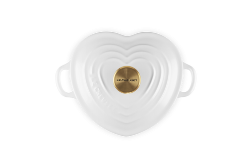 Le Creuset Campagnard Hart Ø20cm / 1L 'Wit'