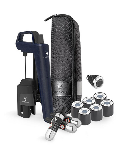 Coravin Timeless Six+ Wijnbewaarsysteem - Ocean Blue Limited Edition