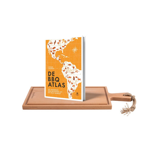 Bowls and Dishes Set - Puur Hout Steakplank PH1549 + De BBQatlas