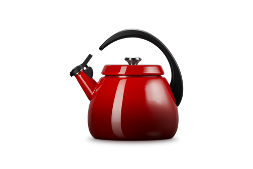 Le Creuset Fluitketel 2.1L Cloche 'Kersenrood'