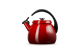 Le Creuset Fluitketel 2.1L Cloche 'Kersenrood'