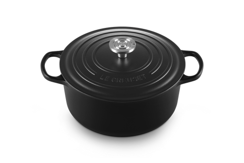 Le Creuset Braadpan Signature Ø26cm / 5.3L 'Mat Zwart'