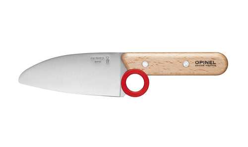 Opinel Kinder Koksmes & Dunschiller 'Le Petit Chef Rood'