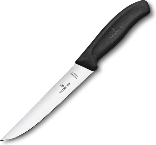 Victorinox Vleesmes 15cm 'Swiss Classic Zwart'