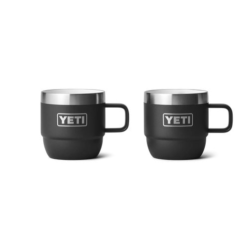 YETI 2 Stapelbare Thermomokken 177ml Rambler 'Black'