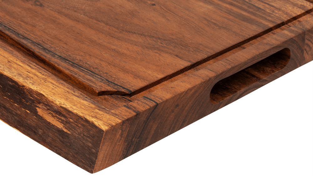 Forged Snijplank Acacia Medium | Kampeerhal Roden Forged Snijplank Acacia Medium | Kampeerhal Roden