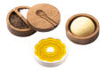 Laguiole Style de Vie Olijfolieschaaltje met boter- en peper/zoutbakjes
