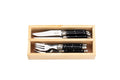 Laguiole Style de Vie 12-delige Mini Couvert Zwart 'Premium Line'
