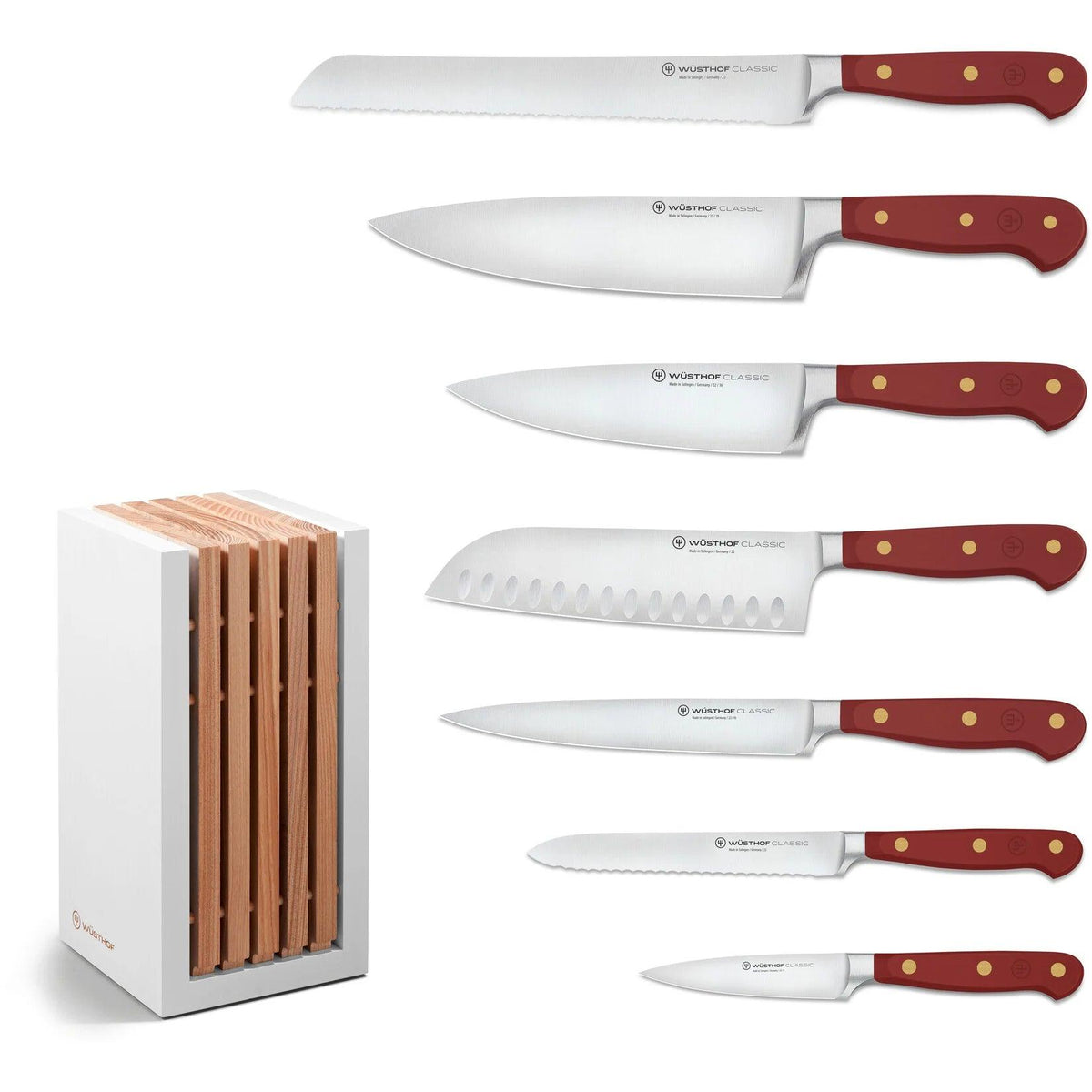 WÜSTHOF Performer 5-Piece Knife Block Set – WÜSTHOF Germany WÜSTHOF Performer 5-Piece Knife Block Set – WÜSTHOF Germany