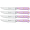Steakmessen 12cm 4 Stuks 'Classic Color Purple Yam'