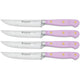 Steakmessen 12cm 4 Stuks 'Classic Color Purple Yam'