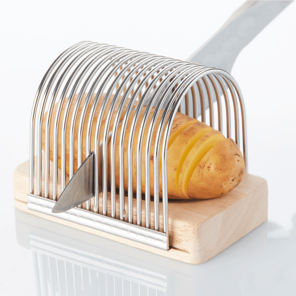 Snijset voor hasselback potato - 0