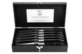 Laguiole Style de Vie Steakmessen Steakmessen Zwart Ebbenhout 'Luxury Line' 8718719300046 LuxSteakZwart afbeelding